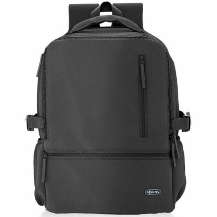 Mochila para Portátil Aisens ASBG-BP086-BK Negro