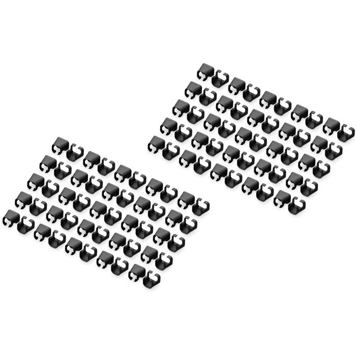 Digitus Clips de Color para Cables Patch RJ45 Cat5e/6, Negro, PVC, 100 Unidades 0 Digitus Clips de Color para Cables Patch RJ45 Cat5e/6, Negro, PVC, 100 Unidades 0