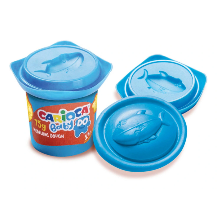 Carioca Baby Dough Pasta de Modelar Bote 75 g Set 8 Colores Surtidos para Bebés +12 Meses No Tóxico 2