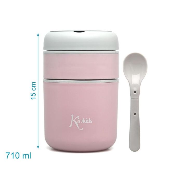 Termo 710 mL Acero Inoxidable Rosa 3 Termo 710 mL Acero Inoxidable Rosa 3