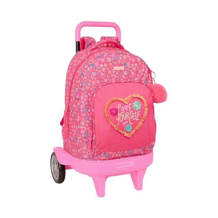 Mochila Safta Grande Con Ruedas Compact Evolution Extraible Safta Feeling 450x330x220 mm Mochila Safta Grande Con Ruedas Compact Evolution Extraible Safta Feeling 450x330x220 mm