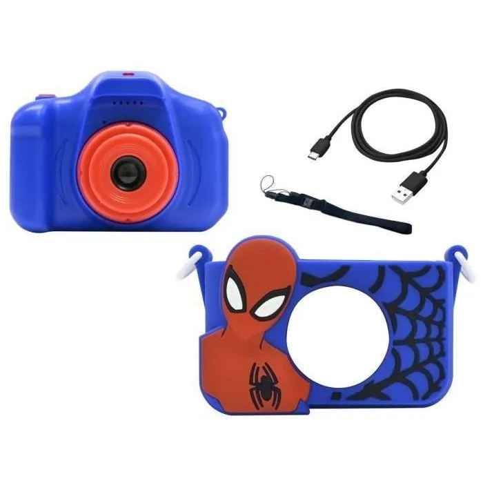 Lexibook Cámara Infantil Spider-Man DJ078SP Marvel para Niños - Captura Fotos, Vídeos, Música MP3 y Juegos 2