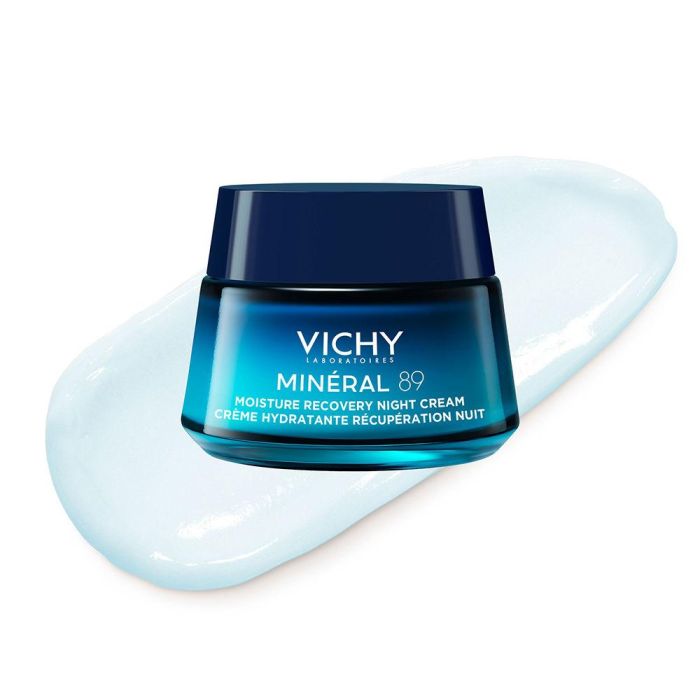 Vichy Mineral 89 Crema Hidratante Noche Recuperadora con Melatonina, Ácido Hialurónico y Minerales 50 ml 1