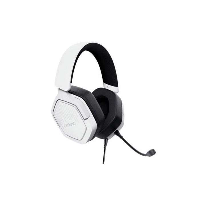 Trust Gaming GXT 492W Auriculares Gaming Multiplataforma con Micrófono Extraíble 50mm Jack 3.5 Blancos 3 Trust Gaming GXT 492W Auriculares Gaming Multiplataforma con Micrófono Extraíble 50mm Jack 3.5 Blancos 3