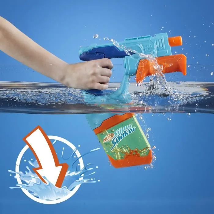 Hasbro Nerf Super Soaker Pack Doble Lanzadores de Agua Dunk-Fill para Niños 3