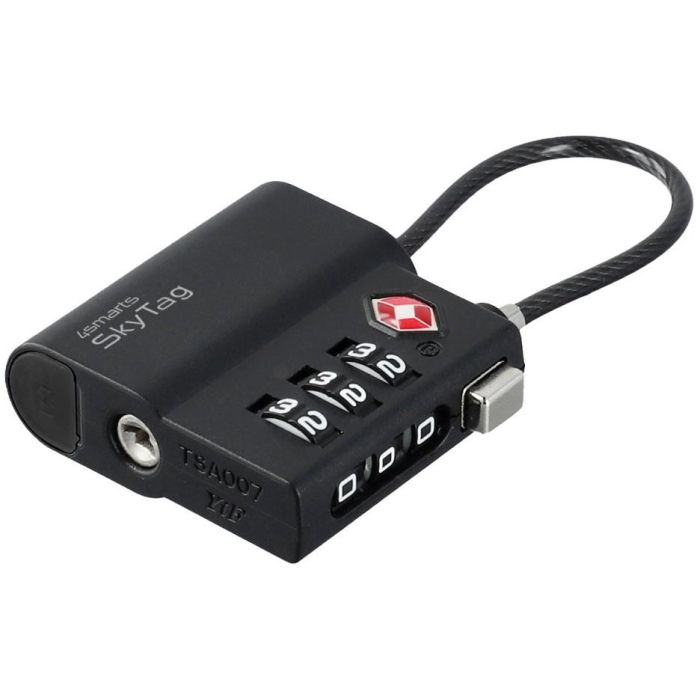 4smarts Standort-Finder SkyTag TSA Lock schwarz 0 4smarts Standort-Finder SkyTag TSA Lock schwarz 0