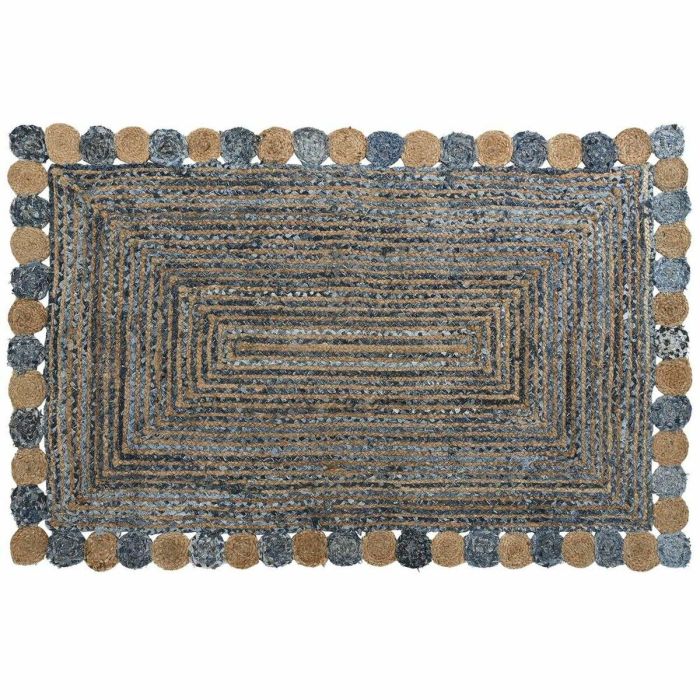 Alfombra Indio DKD Home Decor Multicolor Azul 290 x 1 x 200 cm