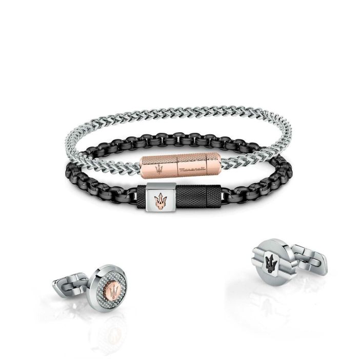 Pulsera Hombre Maserati Acero Inoxidable 22 cm 2 Pulsera Hombre Maserati Acero Inoxidable 22 cm 2