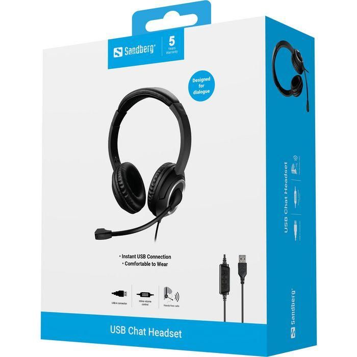 Auriculares Sandberg 126-16 Negro 6 Auriculares Sandberg 126-16 Negro 6