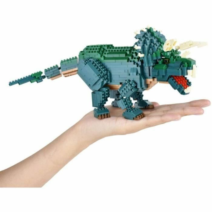 Bandai Triceratops Deluxe Figura de Ladrillo NANOBLOCK NAN4972825223857 - 930 Piezas 3 Bandai Triceratops Deluxe Figura de Ladrillo NANOBLOCK NAN4972825223857 - 930 Piezas 3