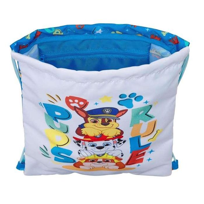 Bolsa Mochila con Cuerdas The Paw Patrol Pups rule Azul 26 x 34 x 1 cm 5 Bolsa Mochila con Cuerdas The Paw Patrol Pups rule Azul 26 x 34 x 1 cm 5
