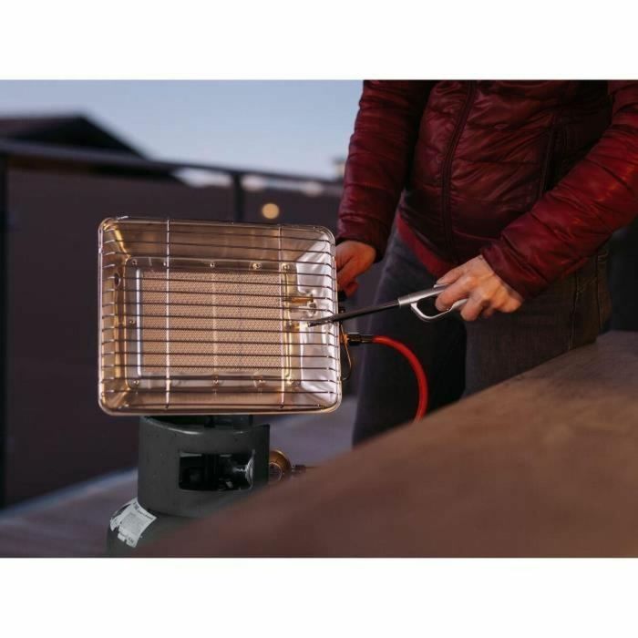 Rothenberger Calentador Infrarrojo Móvil a Gas Propano con Regulador, Uso Exterior/Interior Ventilado, 20m², Gris 3 Rothenberger Calentador Infrarrojo Móvil a Gas Propano con Regulador, Uso Exterior/Interior Ventilado, 20m², Gris 3