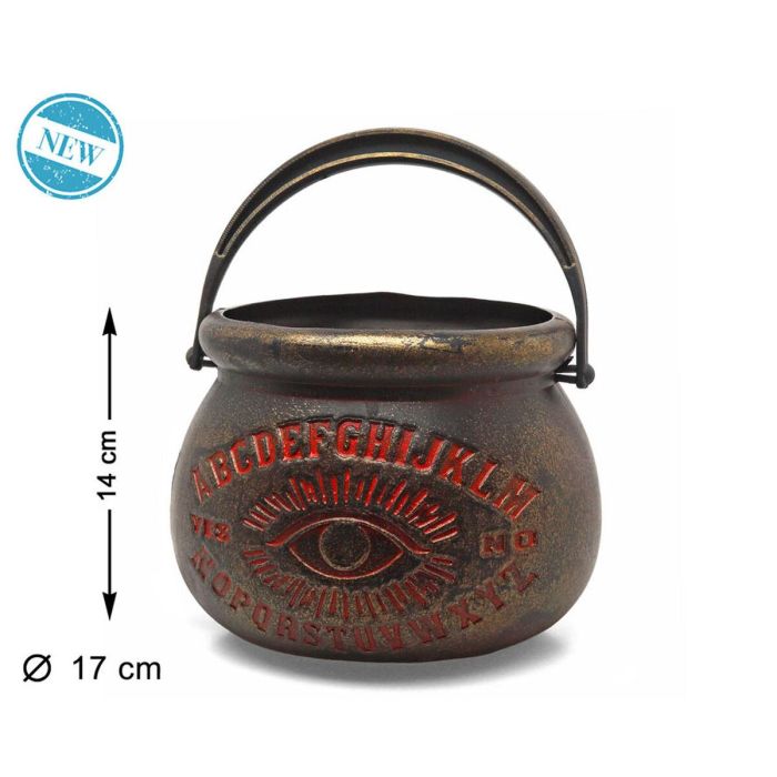 Decoración para Halloween 17 x 14 cm Olla 1 Decoración para Halloween 17 x 14 cm Olla 1