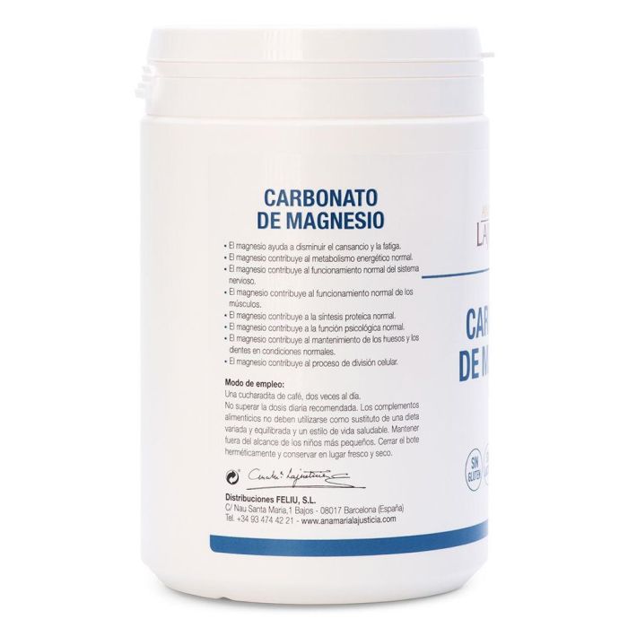 Ana Maria Lajusticia Carbonato de Magnesio Polvo 130 g 1 Ana Maria Lajusticia Carbonato de Magnesio Polvo 130 g 1