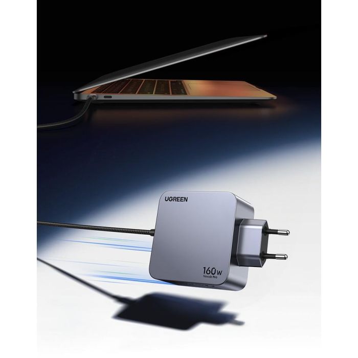 UGREEN Nexode Pro 160W GaN Charger with USB-C Cable 8 UGREEN Nexode Pro 160W GaN Charger with USB-C Cable 8