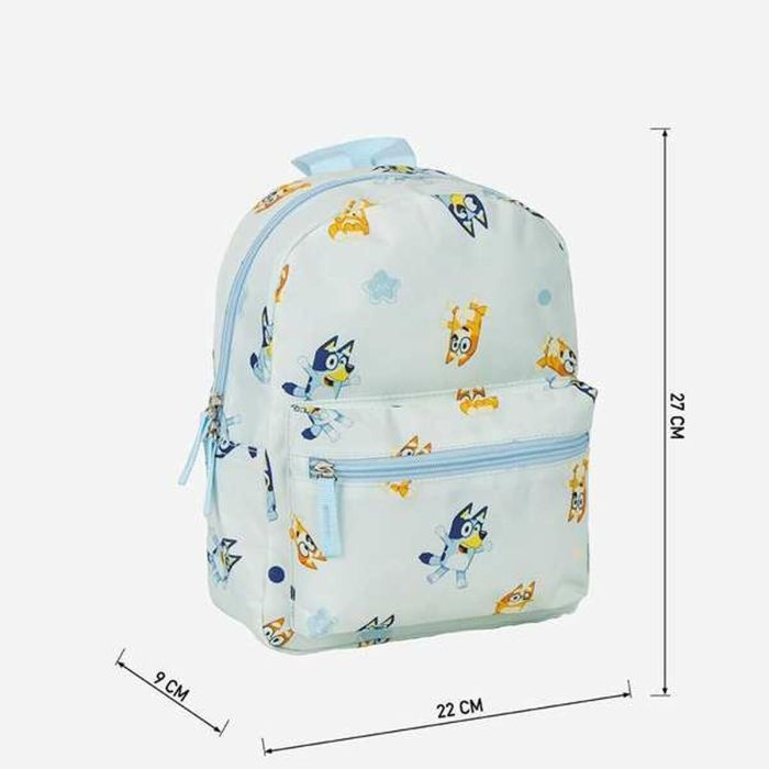 Mochila guarderia estampado bluey 22.0 x 27.0 x 9.0 cm 1 Mochila guarderia estampado bluey 22.0 x 27.0 x 9.0 cm 1