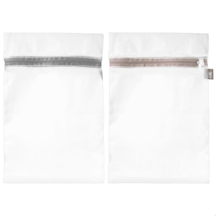 Je cherche une Idee Juego de 4 Protectores para Lavado Blancos con Cremallera Grande Mediana y Pequeñas para Prendas Delicadas 5