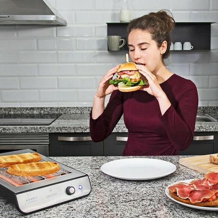 Tostadora Cecotec Turbo EasyToast 900W 900 W 2 Tostadora Cecotec Turbo EasyToast 900W 900 W 2