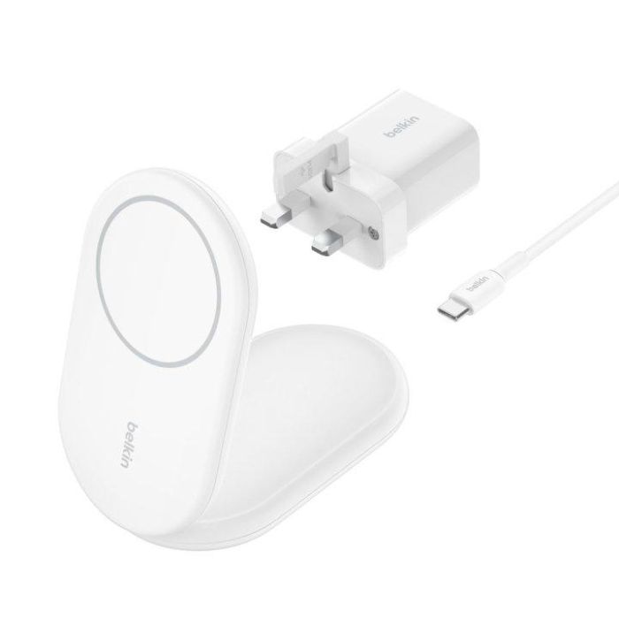 Cargador Inalámbrico Belkin WIB007VFWH Blanco 1