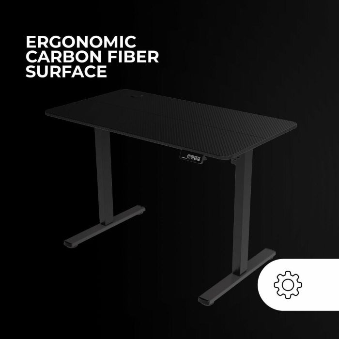Mesa de Escritorio Gaming Mars Gaming ERGO Negro 4