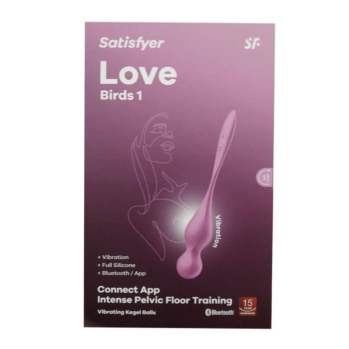 Satisfyer Love birds 1 intense pelvic floor training app red