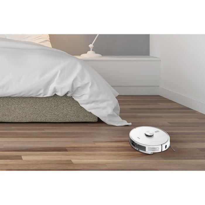 Medion MED4061275230031 X41 SW+ Robot Aspirador con Estación de Vaciado, Potente Aspiración 8000 Pa, 200 min, Navegación Láser 5