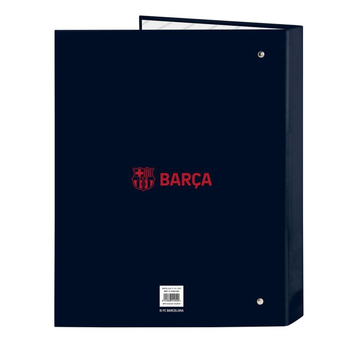 Carpeta de anillas F.C. Barcelona Azul marino A4 (26.5 x 33 x 4 cm) 1 Carpeta de anillas F.C. Barcelona Azul marino A4 (26.5 x 33 x 4 cm) 1