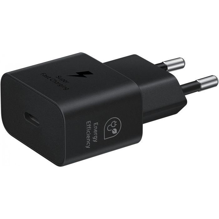 Samsung Cargador Pared 25W USB-C Negro EP-T2510NBEGEU 3 Samsung Cargador Pared 25W USB-C Negro EP-T2510NBEGEU 3