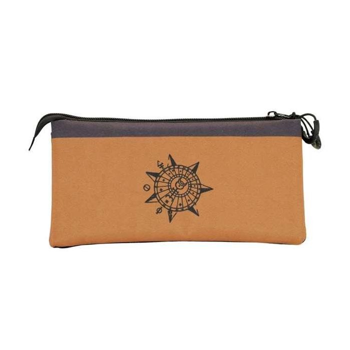 Karactermania Estuche Portatodo Triple Harry Potter Hogwarts Negro 11x23x7 cm 2