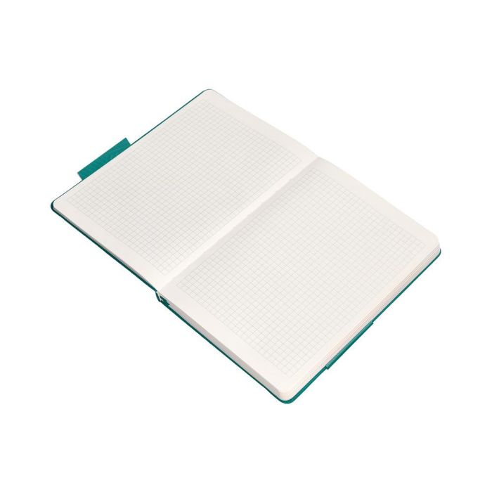 Cuaderno Con Gomilla Antartik Notes Tapa Dura A4 Hojas Cuadricula Verde Aguamarina 100 Hojas 80 gr 8