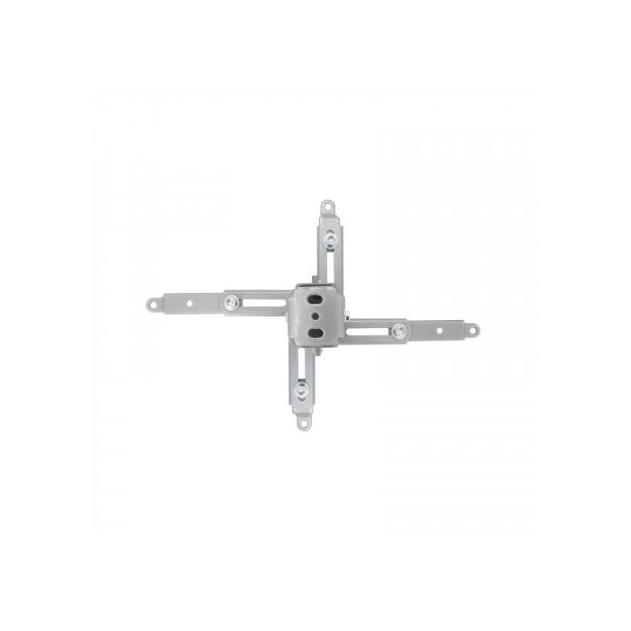 TooQ PJ2012T-S Soporte para Proyector de Techo Inclinable +/- 15°, 20kg, Ajustable 13-65cm, Plata 4