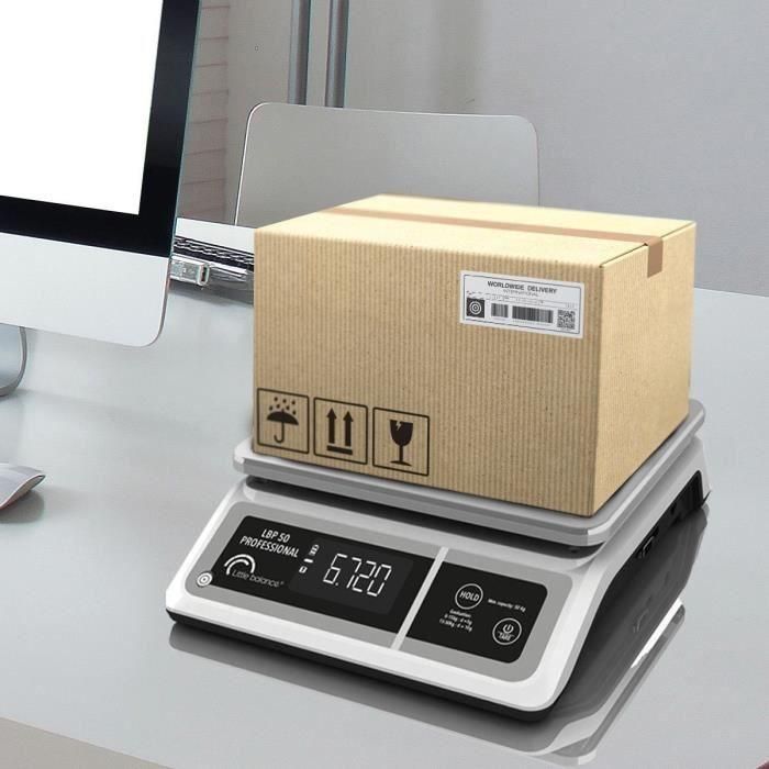 Báscula profesional - LBP 50 Professional - USB - Gris - LITTLE BALANCE - Báscula de cocina - 50 kg 3 Báscula profesional - LBP 50 Professional - USB - Gris - LITTLE BALANCE - Báscula de cocina - 50 kg 3