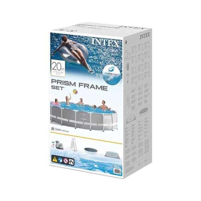 Piscina Desmontable Intex 26756NP 610 x 132 x 610 cm 4 Piscina Desmontable Intex 26756NP 610 x 132 x 610 cm 4