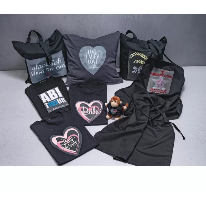 HERMA T-Shirt Folie für dunkle Textilien A4 bedruck. 10 St. 2 HERMA T-Shirt Folie für dunkle Textilien A4 bedruck. 10 St. 2