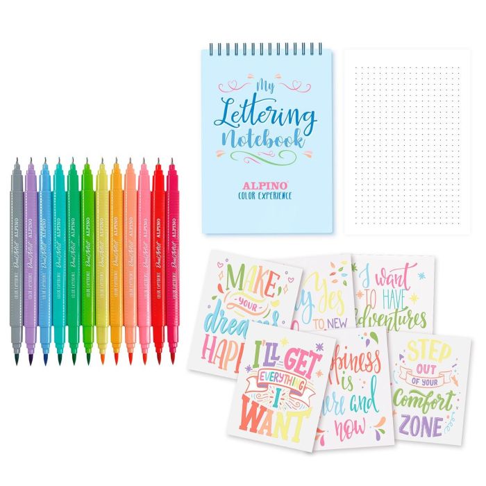 Rotulador Alpino Pastel Lettering Doble Punta Estuche De 12 Unidades Colores Surtidos 2 Rotulador Alpino Pastel Lettering Doble Punta Estuche De 12 Unidades Colores Surtidos 2
