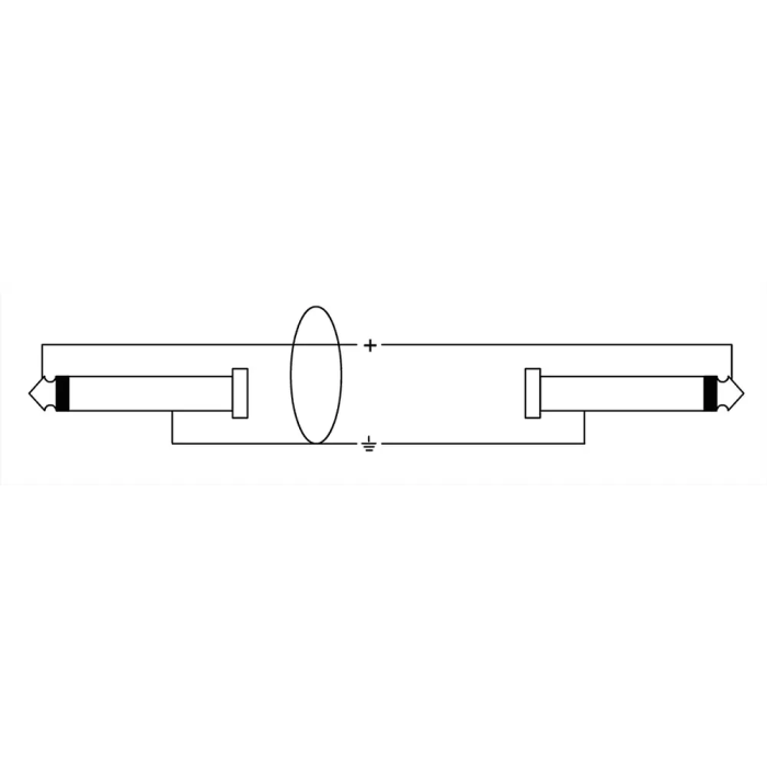Cordial Cable de Guitarra Jack 3M Cordial 1
