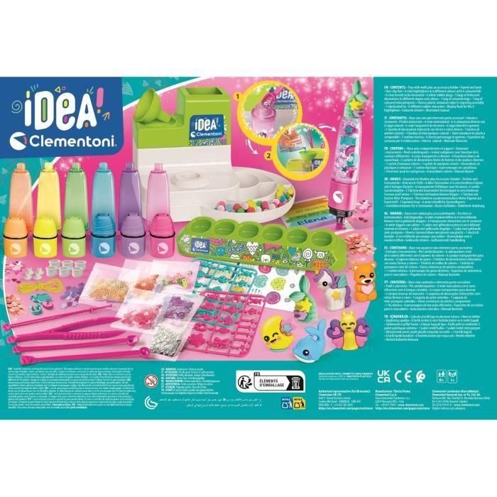 Clementoni CLE8005125528486 L'atelier des fluorescents, Crea 10 iluminadores fluorescentes, Made in Italy 5 Clementoni CLE8005125528486 L'atelier des fluorescents, Crea 10 iluminadores fluorescentes, Made in Italy 5