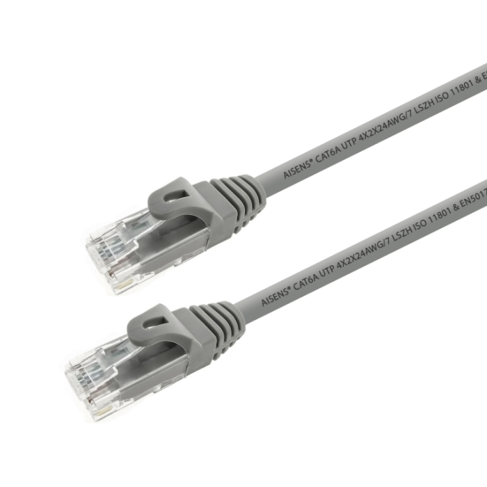 Aisens Cable De Red Latiguillo Rj45 Lszh Cat.6A 500Mhz Utp Awg24 gris 25 cm Aisens Cable De Red Latiguillo Rj45 Lszh Cat.6A 500Mhz Utp Awg24 gris 25 cm