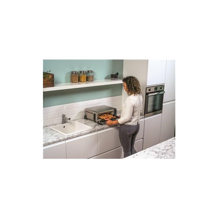Ninja SP101EU Minihorno de Sobremesa 8 en 1 Vertical Compacto con Tecnología Digital Crisp y Aire Caliente - Ideal para Cocinas Pequeñas 7