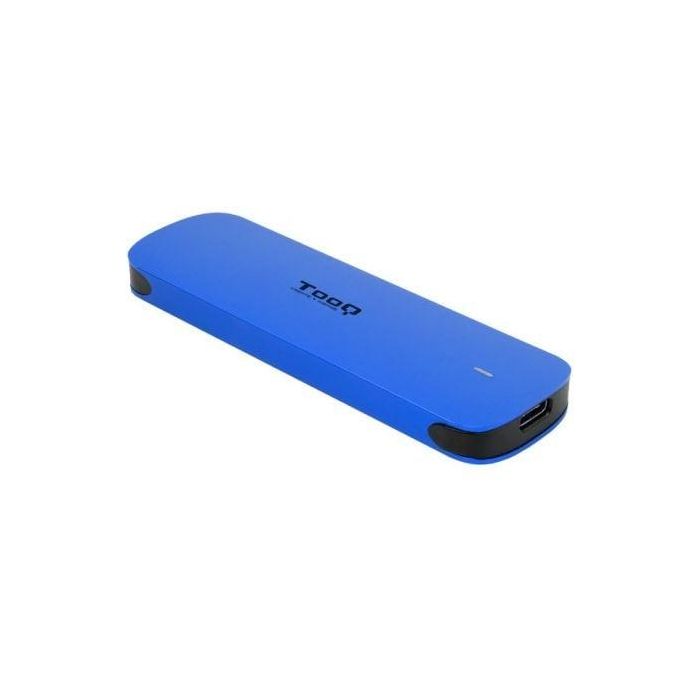 TooQ TQE-2201BL Caja Externa para SSD M.2 NVMe USB 3.1 Gen2 (10Gbps) USB-C Azul. Sin herramientas, aluminio, con cables. TooQ TQE-2201BL Caja Externa para SSD M.2 NVMe USB 3.1 Gen2 (10Gbps) USB-C Azul. Sin herramientas, aluminio, con cables.