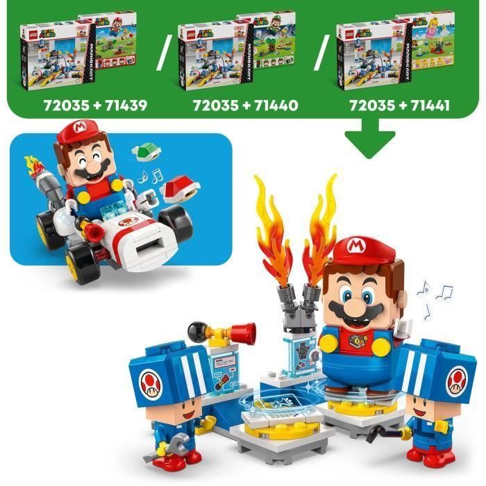 LEGO Super Mario 72035 Mario Kart  Garaje de Toad - Juguete Nintendo personalizable 2