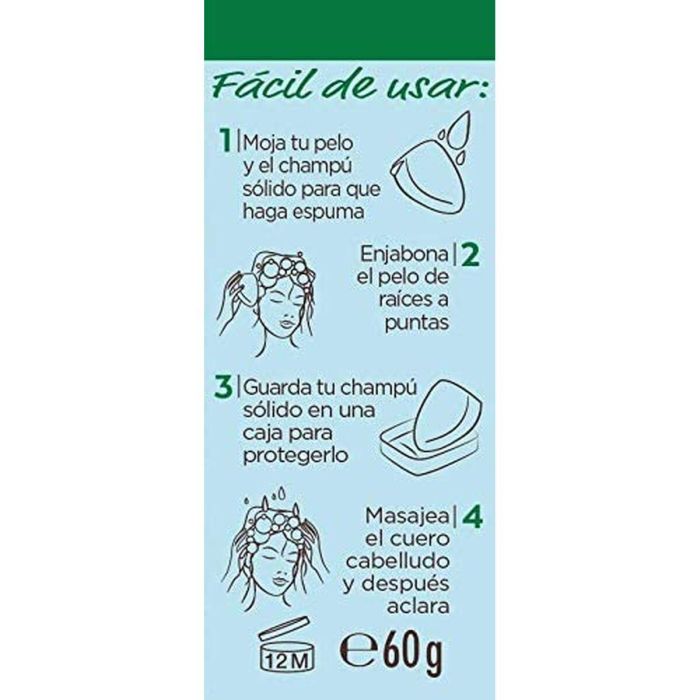 Original remedies champú sólido hidratante de coco 2 x 60 gr 7