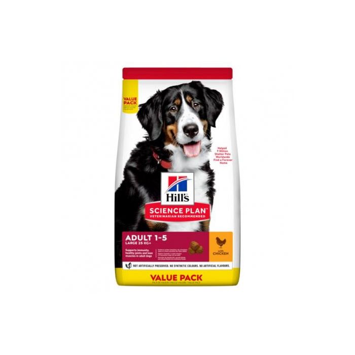 Hill's SP CANINE ADULT LARGE POLLO Alimento para Perros Adultos Razas Grandes 18 kg