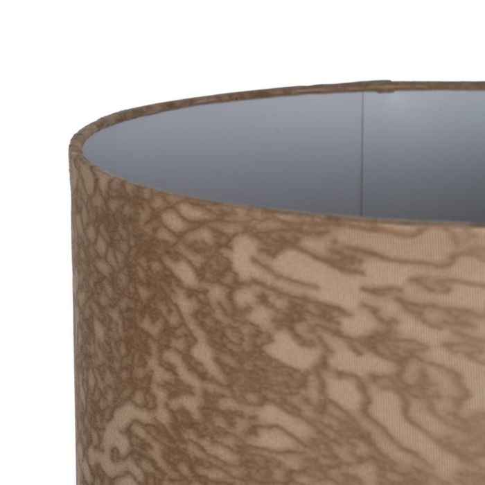 Lámpara Mesa Beige Dorado Cristal 39 X 39 X 68,50 cm