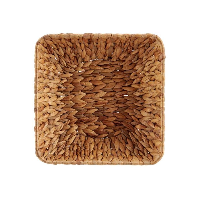 Giftdecor Centro De Mesa Cuadrado De Paja Sin Asa 26x26x8 cm (Set de 12) 2