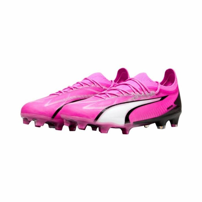 Botas de Fútbol para Adultos Puma Ultra Ultimate FG/AG Rosa 5 Botas de Fútbol para Adultos Puma Ultra Ultimate FG/AG Rosa 5