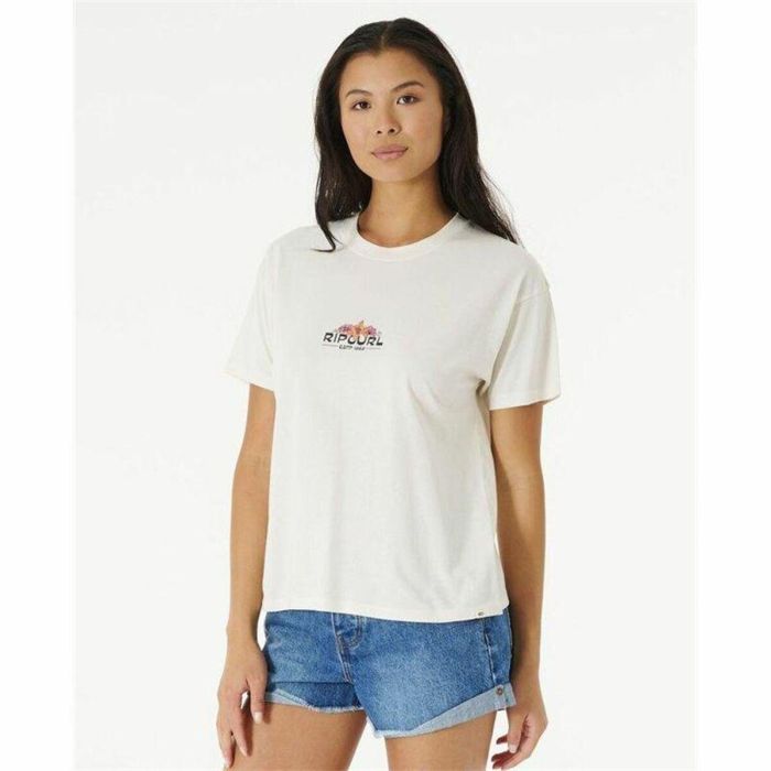 Camiseta de Manga Corta Rip Curl Sun Relaxed Blanco S 2 Camiseta de Manga Corta Rip Curl Sun Relaxed Blanco S 2