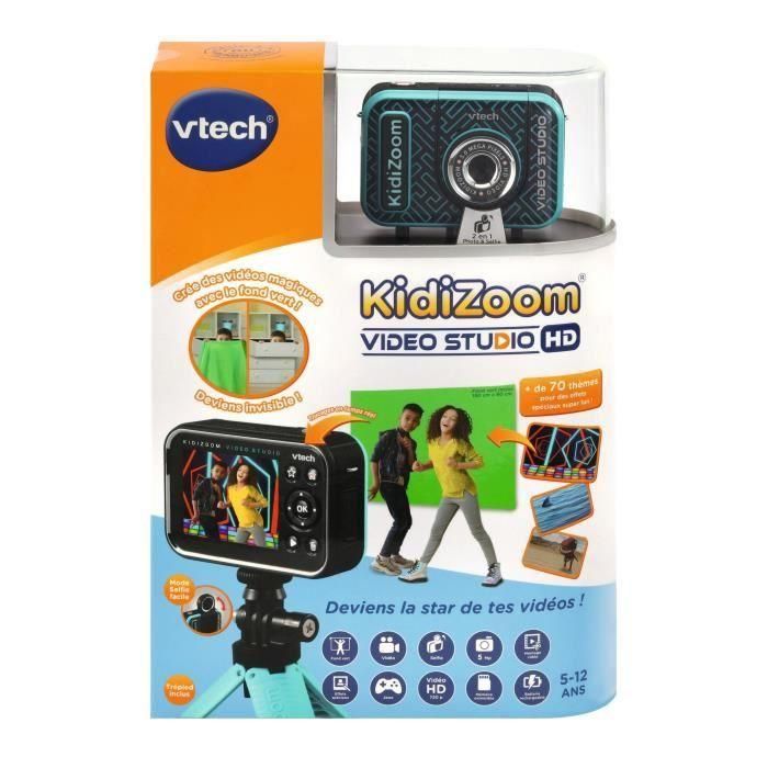 Vtech KidiZoom Video Studio HD - Cámara multifunción con efectos especiales para niños 5-12 años 2