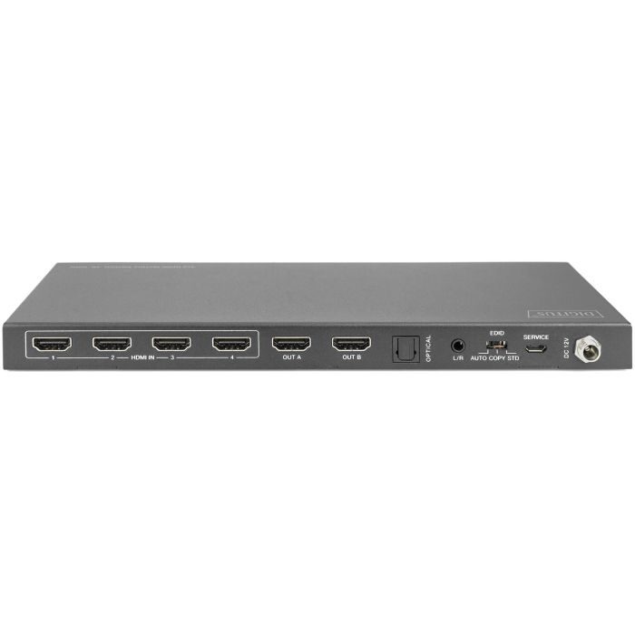 Digitus 4x2 HDMI Matrix Switch, 4K/60Hz 1 Digitus 4x2 HDMI Matrix Switch, 4K/60Hz 1