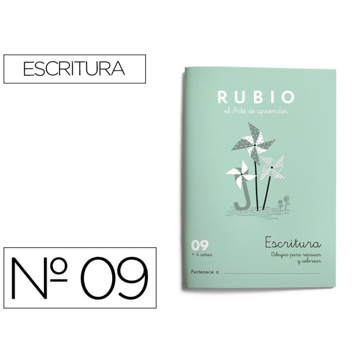 Cuaderno Rubio Caligrafia Nº 09